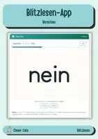 Vorschau - Spiele - Blitzlesen digital – Silben, Wörter & Sätze auf einen Blick | Leseflüssigkeit & Sichtwortschatz interaktiv üben, Grundschule Kl. 1–4 (offline & per QR) - Seite 1