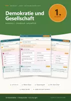 Vorschau - Arbeitsblätter - Sachunterricht HSU 1 Grundschule - Demokratie und Gesellschaft - Deckblatt