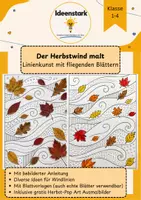 Vorschau - Mal- und Bastelvorlagen - Herbstwind - Kunst Klasse 1, Kunst Klasse 2, Kunst Klasse 3-4 - Deckblatt