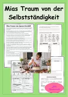 Vorschau - Stundenentwürfe - Selbstständig oder angestellt? - Mias Traum von der Selbstständigkeit - Deckblatt