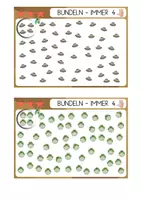 Voorbeeld - Telkaarten tot 4 | 3 niveaus, kleuters - Pagina 3