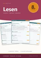 Vorschau - Arbeitsblätter - Leseverstehen Deutsch 8 Gymnasium - Deckblatt