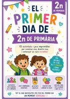 Vista previa - Hojas de trabajo - El primer dia de 2n Pack d’activitats i jocs imprimibles - Portada
