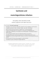 Vorschau - Arbeitsblätter - Sachtexte & materialgestütztes Arbeiten Zeitung, Blog, Lexikon, Erklärvideo, Grafik · Übungsheft mit Lösungen Klasse 6 & Klasse 7 - Seite 1