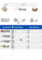 Vorschau - Arbeitsblätter - Materialpaket Schreiben - Seite 1