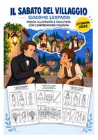 anteprima - Materiale di supporto/inclusione - IL SABATO DEL VILLAGGIO - POESIA ILLUSTRATA - Pagina di copertina