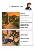 anteprima - Materiale di supporto/inclusione - IL SABATO DEL VILLAGGIO - POESIA ILLUSTRATA - Pagina 1