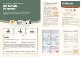 Vorschau - Arbeitsblätter - Mystery Erdkunde: Die Tomate im Januar – Almería, Plastikmeer, Grundwasser und Saisonarbeit (Klasse 7–10) - Deckblatt