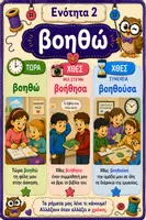 Προεπισκόπηση - Flashcards - Ελληνομάθεια Α2: Ενότητα 2: Πώς περνάω στο σχολείο - Σελίδα 3