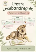 Vorschau - Stundenentwürfe - Lesebandregeln für Klasse 1 - Regelposter mit Stundenverlauf - Deckblatt