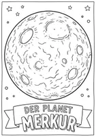Vorschau - Arbeitsblätter - 🪐 Mein Projekt: MERKUR – Der kleine Planet - Seite 3