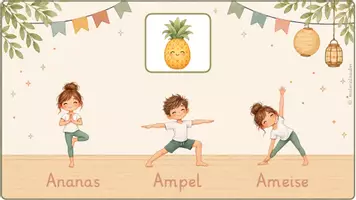 Vorschau - Spiele - Lese-Yoga - Bewegtes Üben zum Lesen für Klasse 1 - Seite 2