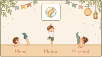 Vorschau - Spiele - Lese-Yoga - Bewegtes Üben zum Lesen für Klasse 1 - Seite 3