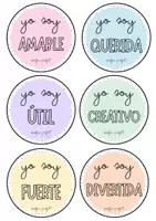 Vista previa - Decoración del aula - CARTELES DECORATIVOS "YO SOY" - página 3