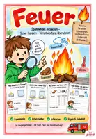 Vorschau - Experimente - Feuer – entdecken, verstehen und sicher handeln - Deckblatt