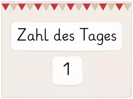 Vorschau - Arbeitsblätter - Zahl des Tages im ZR bis 10 (Tafelmaterial & ABs) - Seite 2
