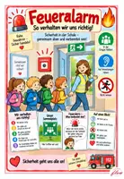 Vorschau - Spiele - Feueralarm in der Grundschule – so bereiten wir Kinder sicher darauf vor - Deckblatt
