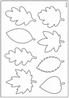 Vorschau - Mal- und Bastelvorlagen - Bastelvorlage „Herbstbild Igel“ – Herbstbasteln Klasse 1–3 - Seite 3