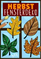 Vorschau - Arbeitsblätter - Magische Herbstblätter - Herbst Fensterbild - Deckblatt
