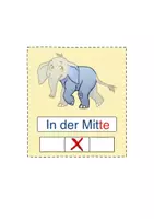 Vorschau - Poster - Lautposition bestimmen (Tafelmaterial) - Elefantenklasse - Seite 2