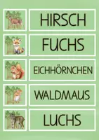 Vorschau - Bildkarten - Waldtiere – Wort-Bild-Karten | Legekarten für die 1. & 2. Klasse - Seite 3