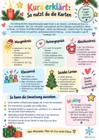 Vorschau - Spiele - 50 Weihnachts-Gesprächsimpulse für Check-in & Check-out | Reflexionskarten für Advent, Gefühle & Klassengemeinschaft | 2.–6. Klasse - Seite 1