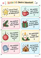 Vorschau - Spiele - 50 Weihnachts-Gesprächsimpulse für Check-in & Check-out | Reflexionskarten für Advent, Gefühle & Klassengemeinschaft | 2.–6. Klasse - Seite 2
