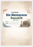 Vorschau - Arbeitsblätter - Weimarer Republik - in einfacher Sprache - Seite 1