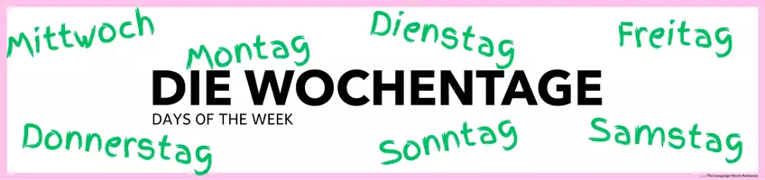 Vorschau - Poster - Banner German/DaZ | Wochentage/Days of the Week - Seite 2