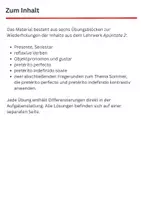 Vorschau - Arbeitsblätter - Übergang zu LJ 3: Wiederholungen zu Apúntate 2 - Seite 1
