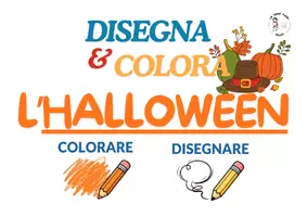 anteprima - Materiale per pittura e bricolage - 🎃 Disegna e Colora l' Halloween 🎃 - Pagina 1