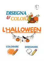 anteprima - Materiale per pittura e bricolage - 🎃 Disegna e Colora l' Halloween 🎃 - Pagina di copertina