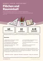 Vorschau - Klassenarbeiten - Materialpaket - Mathematik Klassenarbeiten Klasse 5 bis 7 — 5 Leistungsnachweise im Bundle mit Erwartungshorizont, je 2 Parallelarbeiten, 200 BE - Seite 2