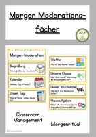 Vorschau - Bildkarten - Moderationsfächer Morgen - Morgenkreis Moderation - Deckblatt