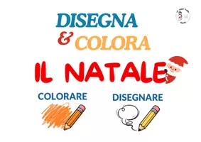 anteprima - Materiale per pittura e bricolage - 🎅 Disegna e Colora il Natale 🎅 - Pagina 1