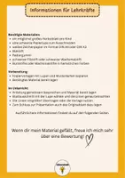 Vorschau - Mal- und Bastelvorlagen - Herbst, Herbstblatt, Kunst Klasse 1-4 - Seite 1
