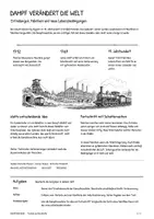 Vorschau - Arbeitsblätter - Lernposter & Arbeitsblätter zum Thema "Dampfmaschine" + Lösung & MP3 + Mindmap + Infografiken - Seite 2