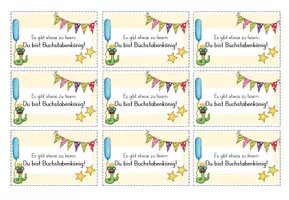 Vorschau - Präsentationen/Tafelbilder - Buchstabenfest: Tafelbild & Kärtchen - Seite 3
