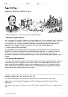Vorschau - Arbeitsblätter - Lernplakat + Arbeitsblätter zum Thema "Adolf Hitler" + Lösung & Fragen & MP3 + Mindmap + Infografiken - Seite 2