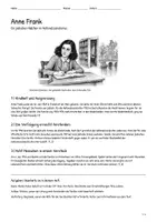 Vorschau - Arbeitsblätter - Lernplakat + Arbeitsblätter zum Thema "Anne Frank" + Lösung & MP3 + Mindmap + Infografiken - Seite 1