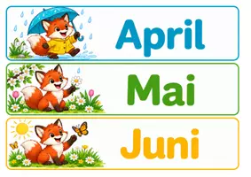 Vorschau - Poster - Kalender - Fuchsklasse - Klassentier Fuchs - Seite 2