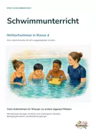 Vorschau - Stundenentwürfe - Schwimmen mit Nichtschwimmern - 8 Unterrichtsstunden - Deckblatt