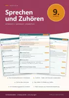Vorschau - Arbeitsblätter - Sprechen und Zuhören Deutsch 9 Gymnasium - Deckblatt