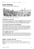 Vorschau - Arbeitsblätter - Lernposter + Arbeitsblätter zum Thema "Erster Weltkrieg" + Lösung & Fragen & MP3 + Mindmap + Infografik - Seite 1