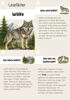 Vorschau - Unterrichtsreihen - Lesen- Lesefächer Wölfe | Leseförderung, Sachtexte - Seite 2