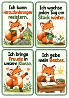 Vorschau - Mal- und Bastelvorlagen - Materialpaket XXL - Klassentier Fuchs - Fuchsklasse - Seite 3