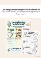 Vorschau - Arbeitsblätter - Transparente Leistungsbewertung - Sachunterricht I Noten verstehen - Deckblatt