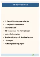 Vorschau - Spiele - Lese-Merkspiel Igel im Herbst Deutsch HSU Klasse 3-5 - Seite 2