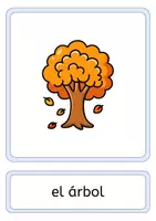 Vorschau - Spiele - Otoño FLASHCARDS (Herbst Spanisch) - Seite 1