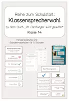 Vorschau - Stundenentwürfe - Klassensprecherwahl (Unterrichtsreihe "Im Dschungel wird gewählt") - Deckblatt